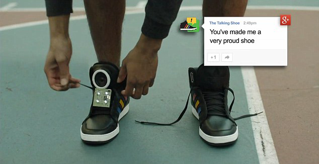 谷歌再推可穿戴设备 让你的鞋子能说会道