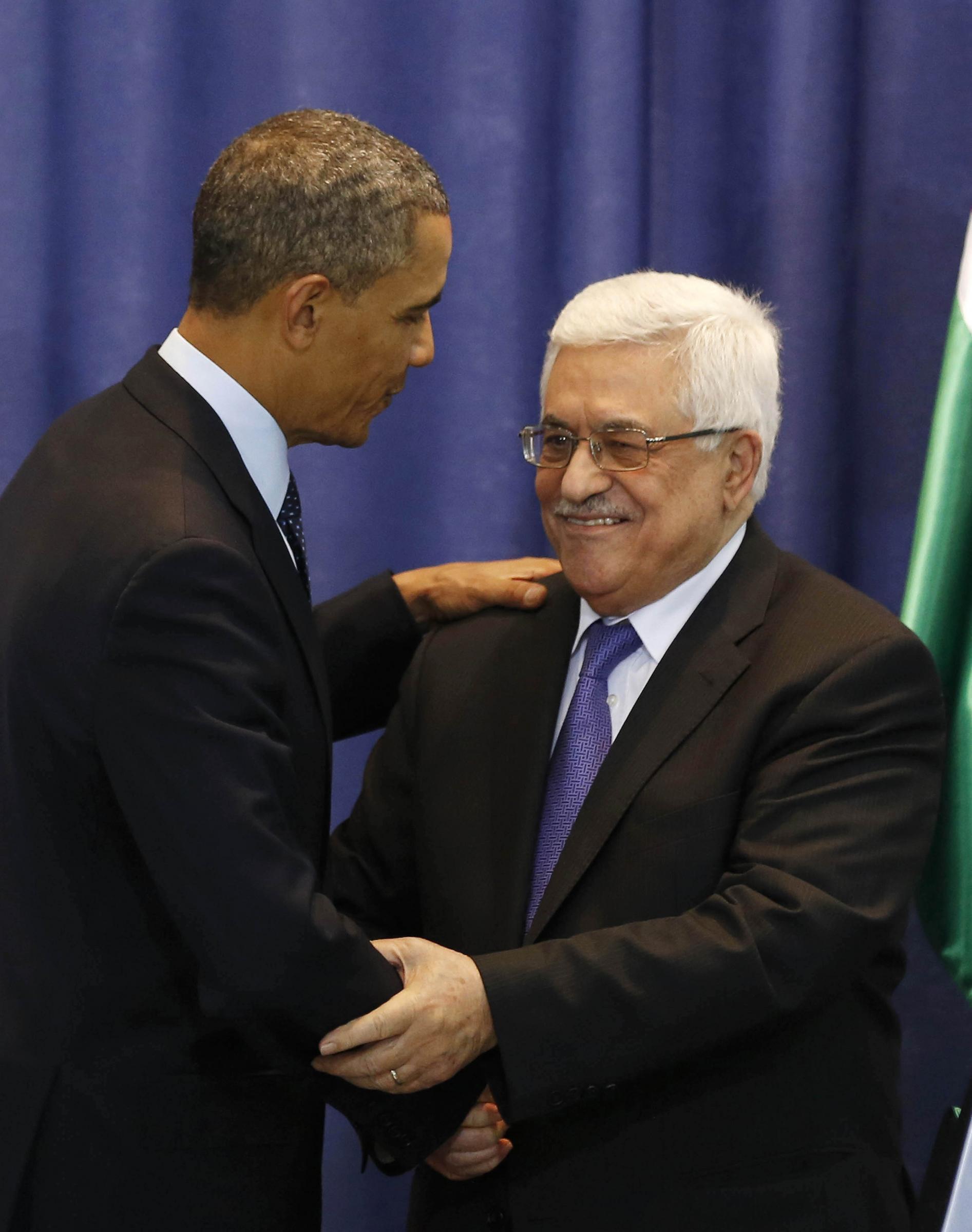 奥巴马表示支持巴勒斯坦建国 以色列授其总统勋章
