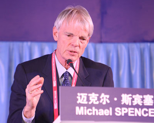诺贝尔经济学奖得主斯宾塞：中国迎接新的挑战