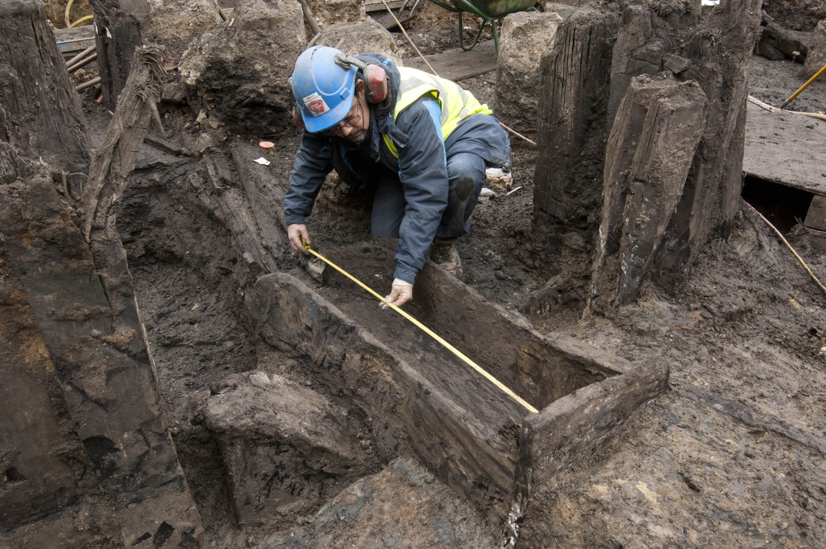 古罗马时代伦敦街道遗址被发掘 堪称北方庞贝古城