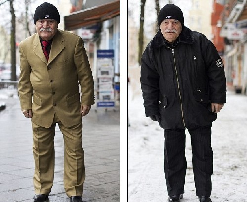 土耳其83岁“潮男”街拍走红网络 衣服每日翻新