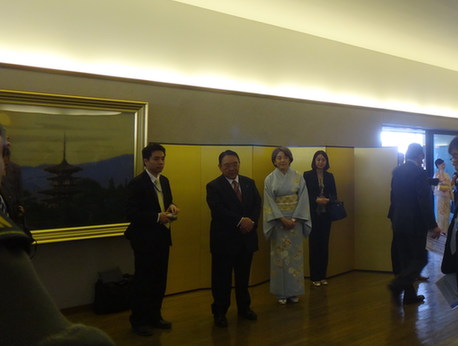 日本驻华大使举行就任招待会 强调民间交流