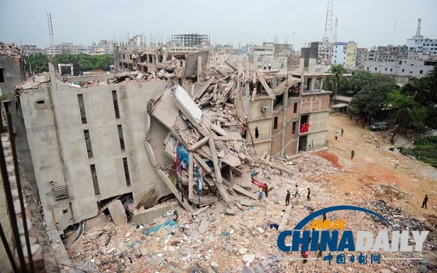 孟大楼倒塌遇难者升至352人 总理称严惩肇事者