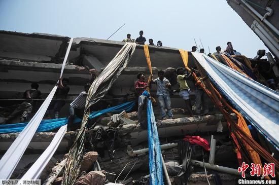 孟加拉国楼塌事故已造成912人死亡
