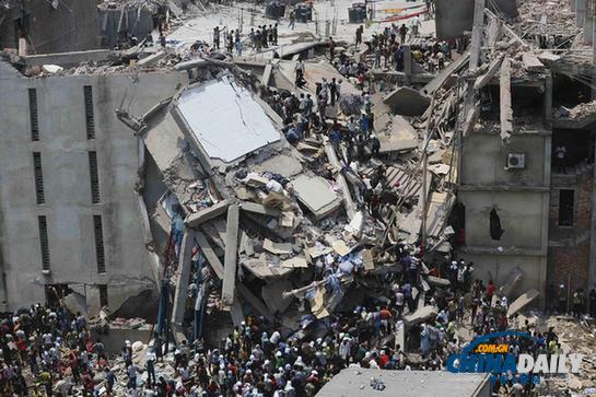 孟加拉塌楼事故搜救工作结束 已致1127人遇难