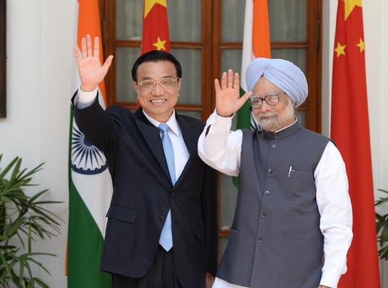 中印总理24小时内两度会晤 双方决定加强战略合作伙伴关系
