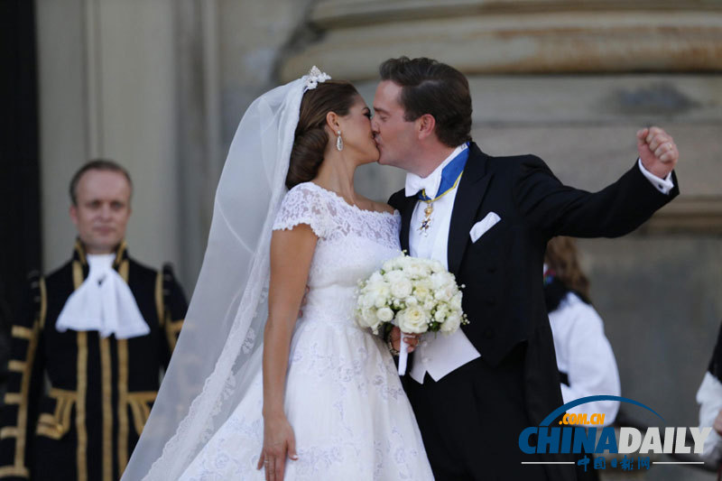 瑞典公主下嫁纽约金融家 多国王室成员出席婚礼