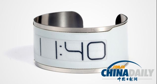 全球最薄手表厚度仅0.8毫米 电池可用15年