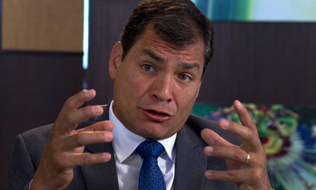 厄瓜多尔总统称帮助斯诺登是错误 不会考虑庇护