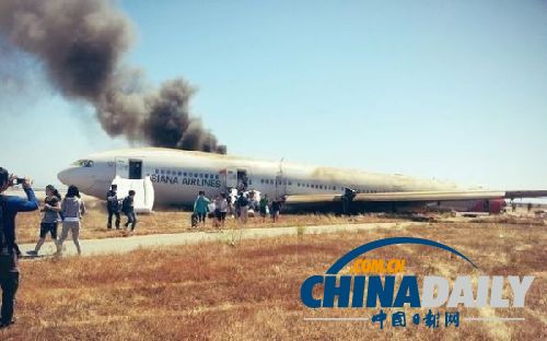 韩国国土部称韩亚客机事故2名死者为中国人