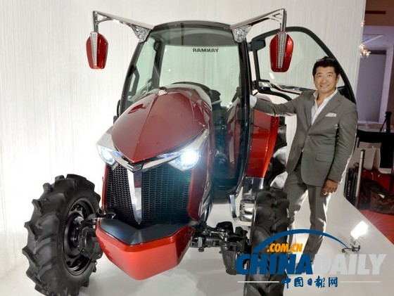 日本打造出新型拖拉机 设计师曾为法拉利设计车型 