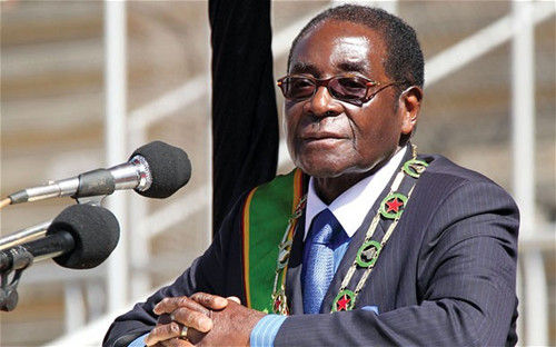 津巴布韦总统穆加贝获得连任 将执政到95岁