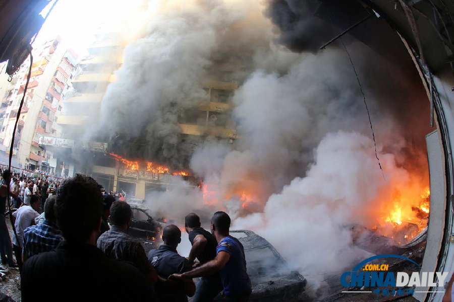 黎巴嫩贝鲁特发生汽车爆炸 至少21死200多伤