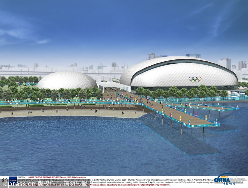 日本为东京申请2020奥运会场馆设计图曝光