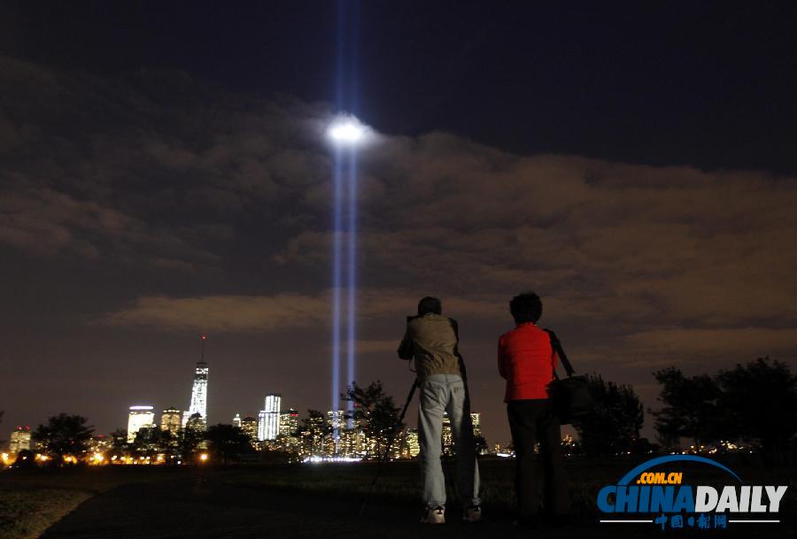 美国各地举行活动 纪念9·11恐怖袭击十二周年