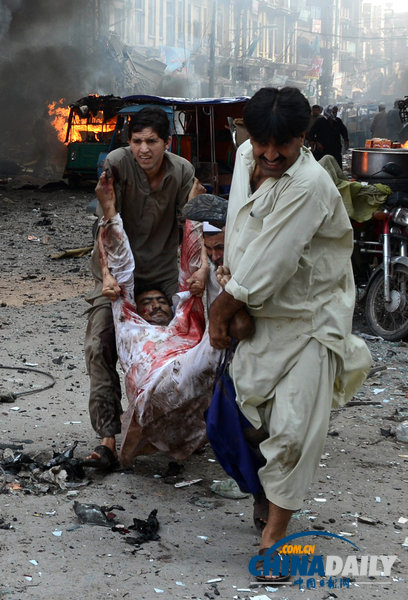 巴基斯坦白沙瓦发生爆炸 至少31人死亡70人受伤