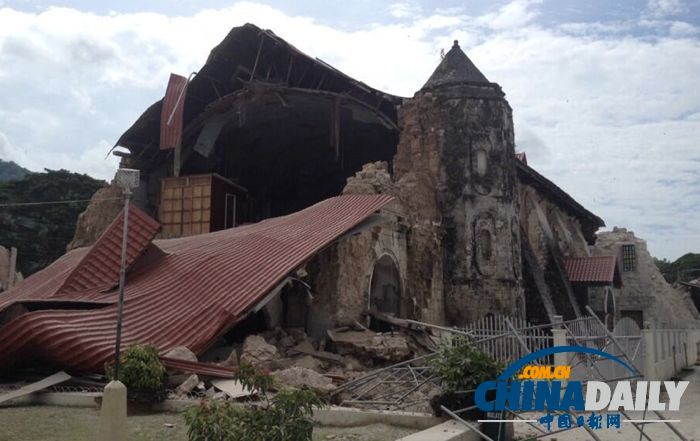 菲律宾发生7.2级地震 至少6人死亡