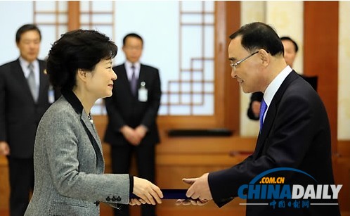 韩总理首次发表对国民谈话 彻查国情院涉嫌干涉选举