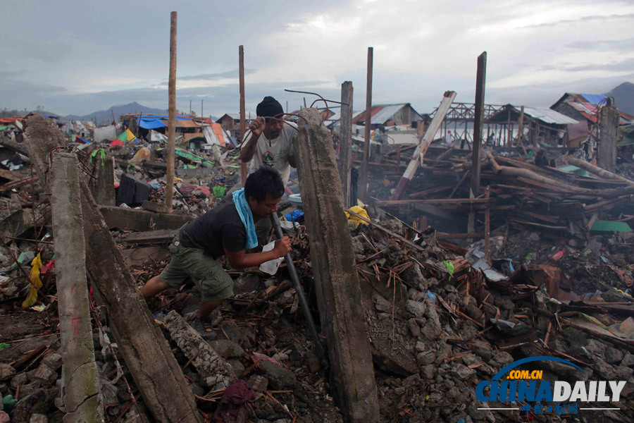 独家组图：《中国日报》记者探访菲律宾重灾区