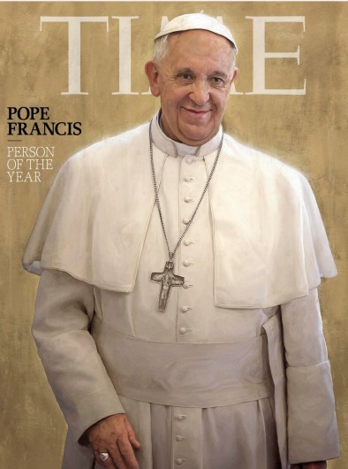 时代年度人物出炉 罗马天主教教皇弗朗西斯一世当选