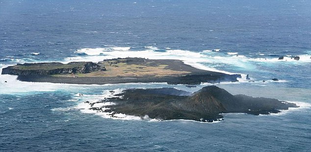 日本新火山岛急剧“长大” 或成永久性岛屿