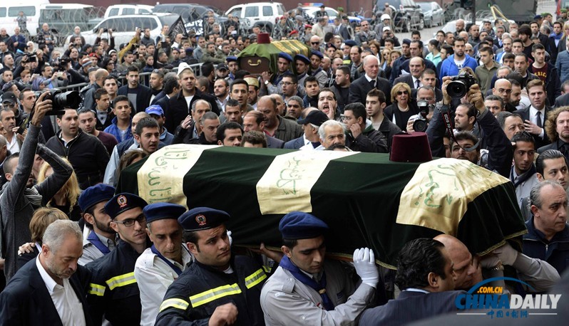 黎巴嫩为遭暗杀前财政部长举行葬礼 看守总理出席