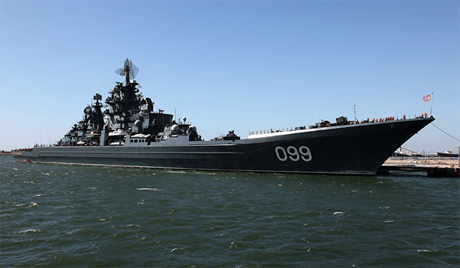 俄罗斯核动力巡洋舰将参与运送叙化武行动