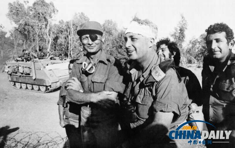 沙龙军装老照片：以色列的大英雄
