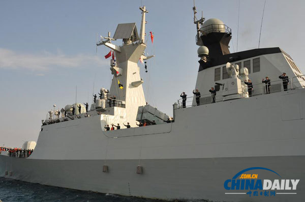 叙利亚化武转运工作开始 中国舰艇正式承担护航任务