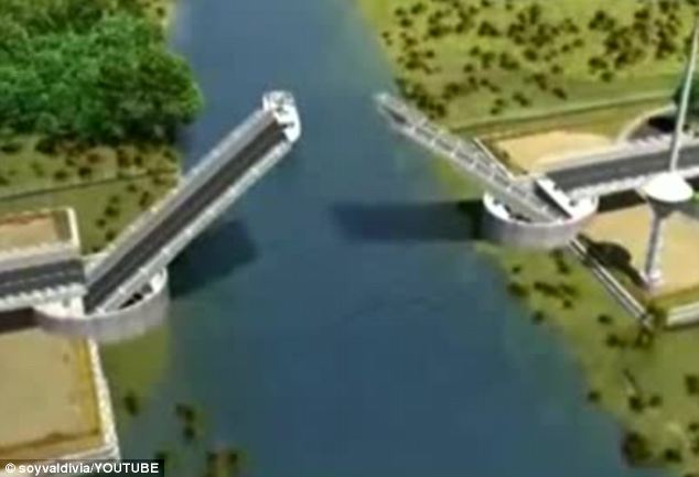 工程师错将桥面安反 智利首个吊桥不得不推迟交付