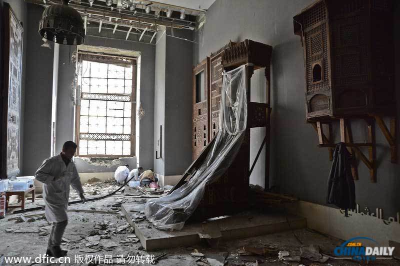 埃及开罗汽车炸弹袭击致博物馆大批文物损毁