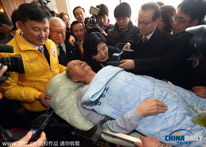朝韩离散家属20日再聚 91岁长者欲躺担架参加