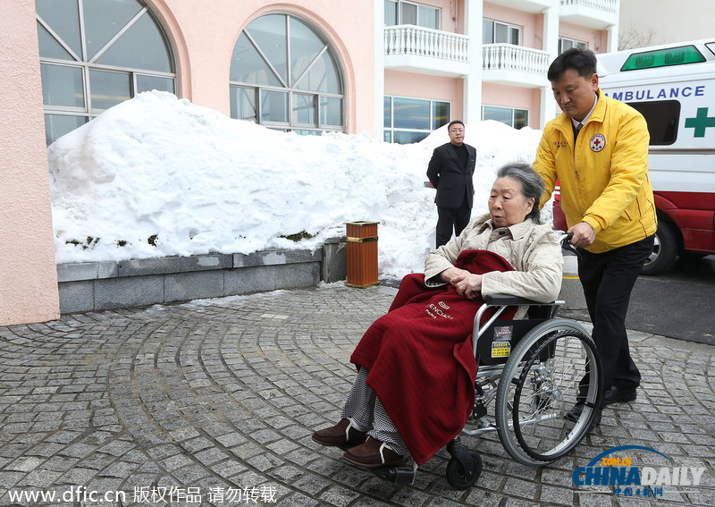 朝韩离散家属20日再聚 91岁长者欲躺担架参加
