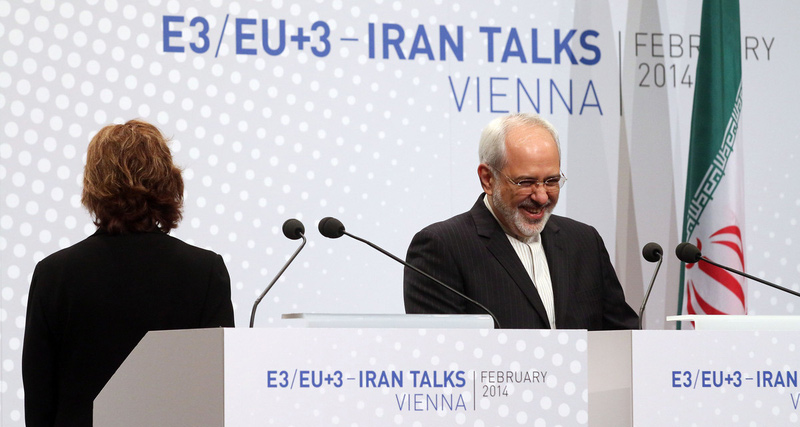 伊朗核问题闭门会谈达成一致 双方代表难掩喜悦