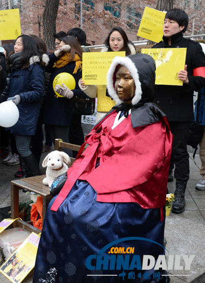 美驻韩大使：慰安妇问题严重侵犯人权 日应予解决