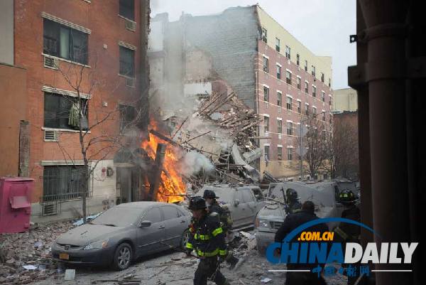 纽约建筑物爆炸事故已致至少4人死亡 8人仍失踪