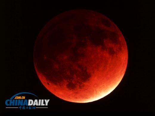 “血色月亮”将亮相北美夜空 未来18个月内还将有3次