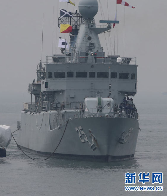 高清：“海上合作—2014”参演外军舰艇战力一览