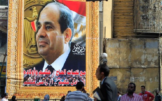 埃及总统大选成双人对决 赛西料将轻松胜出