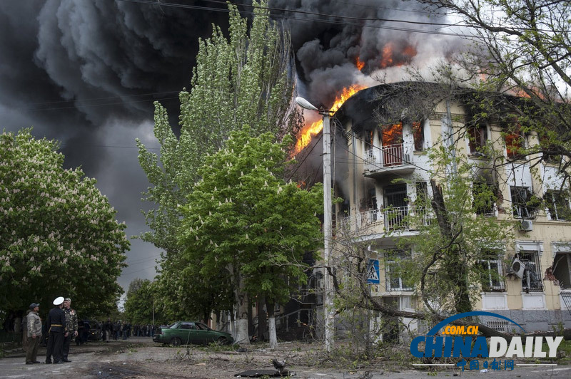 乌克兰军警在马里乌波尔击毙约20名亲俄武装人员