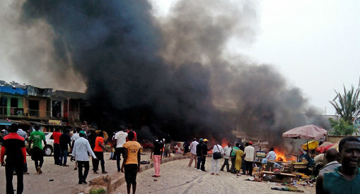 尼日利亚遭连环爆炸袭击已致118人死亡