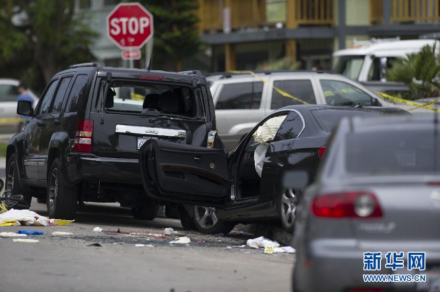 美国南加州圣巴巴拉县发生枪击事件7死7伤