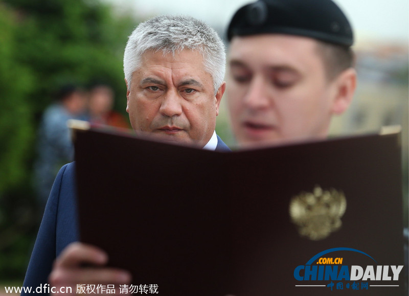 乌克兰前防暴警察宣誓效力于俄内务部
