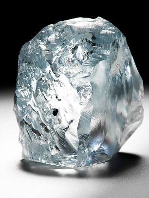 南非发现122克拉罕见蓝钻石