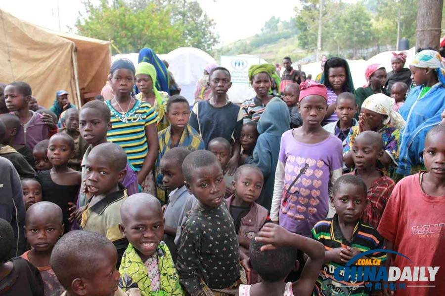 “世界难民日”我驻刚果（金）维和部队关爱儿童难民
