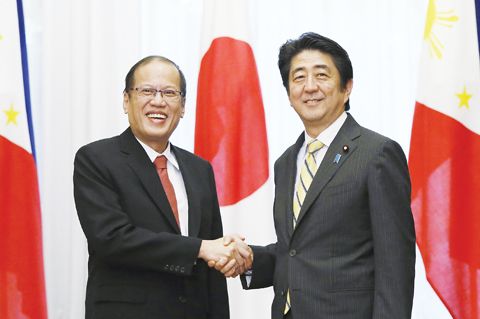菲总统阿基诺表态支持日本解禁集体自卫权