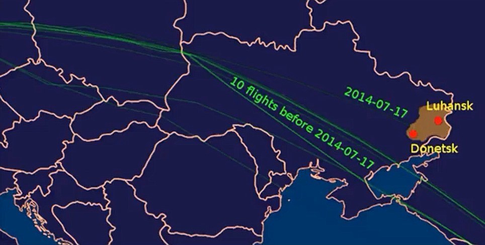 俄罗斯军事专家称MH17机长擅自更改路线