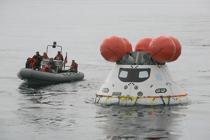 “猎户座”二次回收演习结束 2017飞入环月轨道