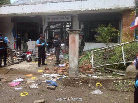 泰国南部暴力袭击事件致5人亡 包括3名政府官员