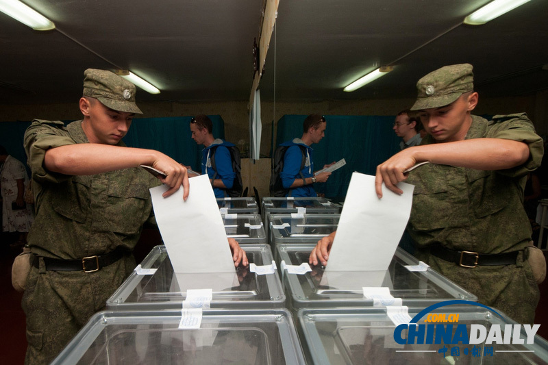 克里米亚参加入俄后首次选举 投票率接近6成